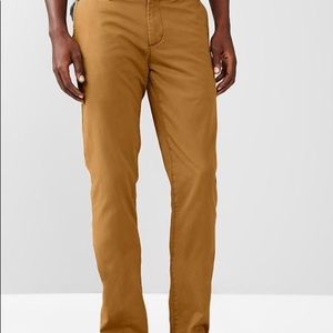 Orange Gap “Lived in Slim Fit Khaki” pants